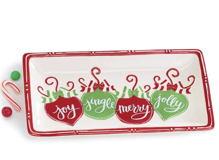 Jingle Bell Joy Ornament Tray