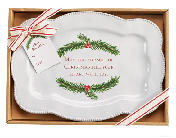Christmas Wish Platter