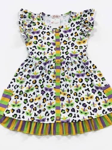 Masquerade Leo Girls Dress