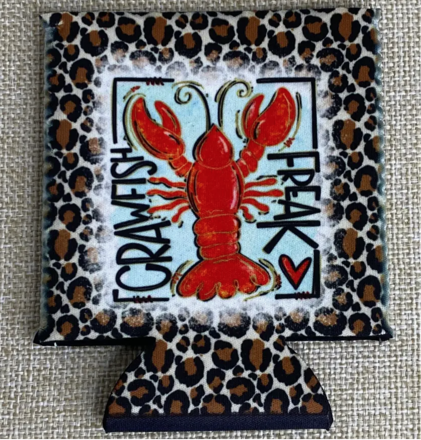 Crawfish Freak Koozie