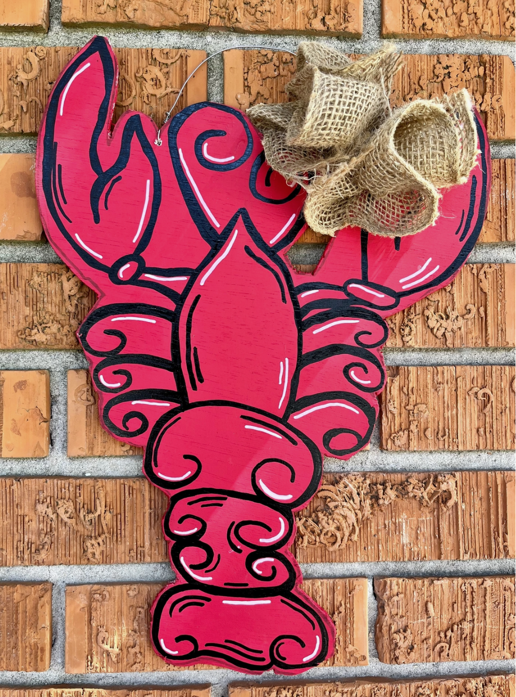 Crawfish Door Hanger