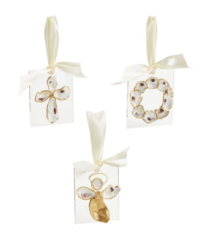 Acrylic Oyster Ornaments