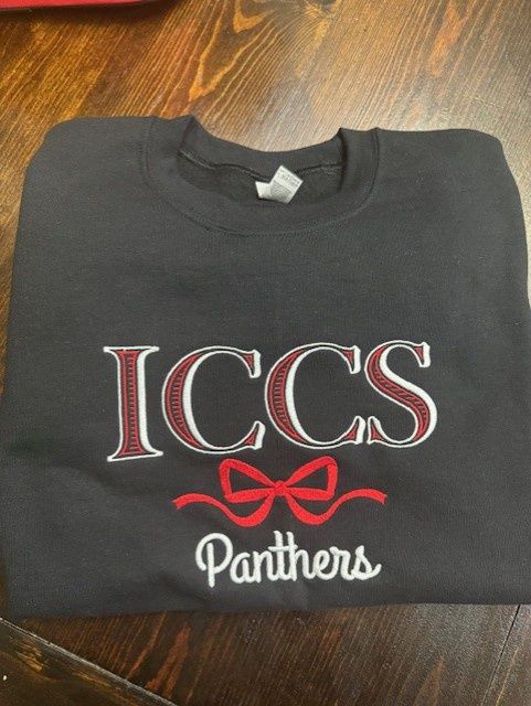 Preppy Sweatshirts, School: ICCS, Size: YS