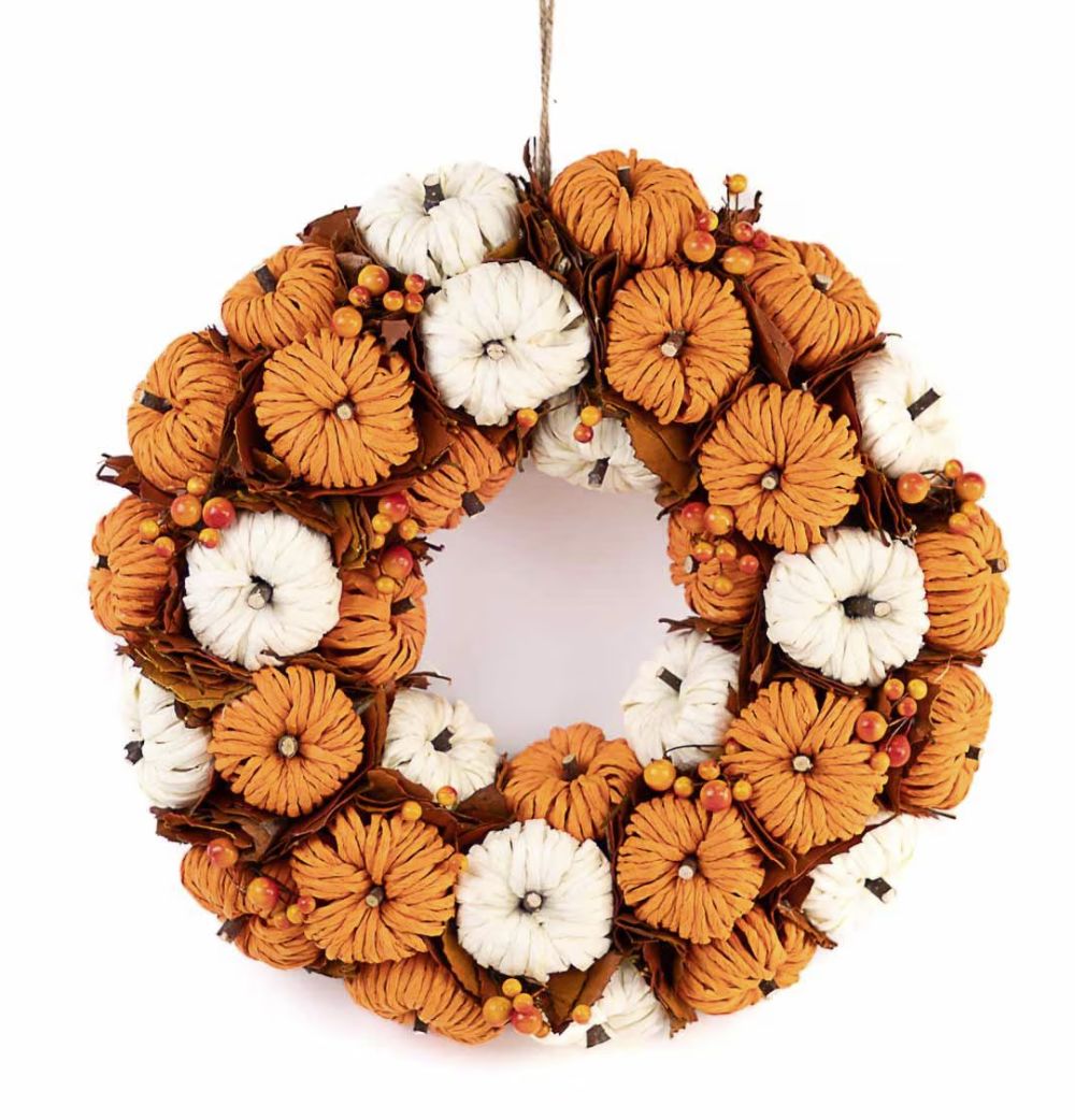 Pumpkin Wreath