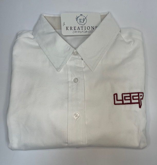LCCP L/S Oxford Shirts - ORDER - Unisex, Size: 2XL, Colour: White