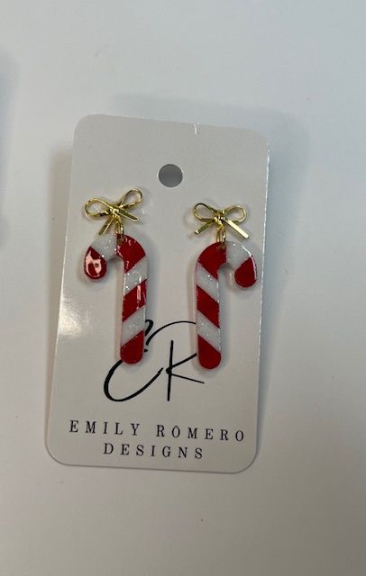 Candy Cane Earrings