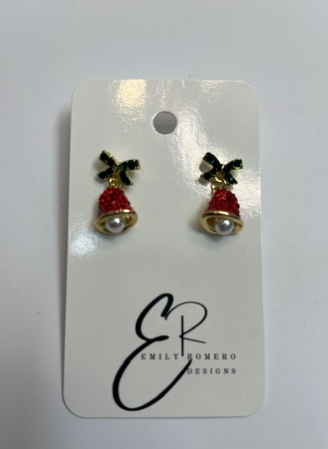 Bedazzled Bell Earrings
