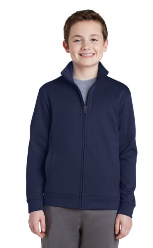 Youth Sport-Wick Fleece Full-Zip Jacket - LCCA