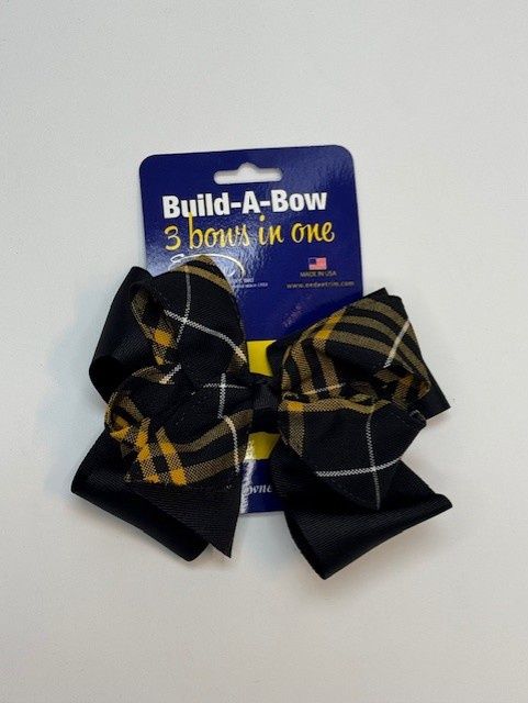 3 -n- 1 Plaid Bow - STEM