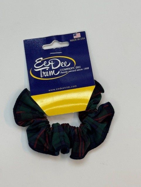 School Plaid Scrunchie - 2E