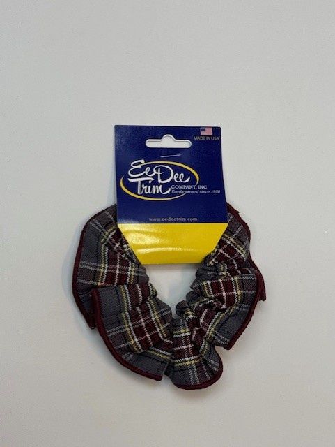 Plaid Scrunchie