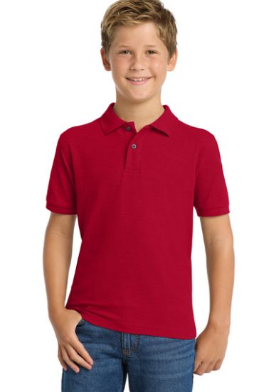 PREORDER - Youth Silk Touch Polo - LCCA