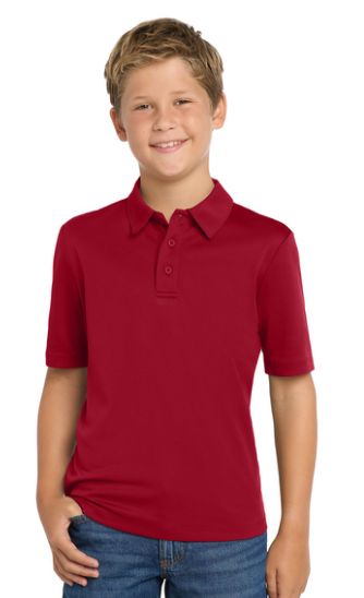 PREORDER - Youth Silk Touch Performance Polo - LCCA