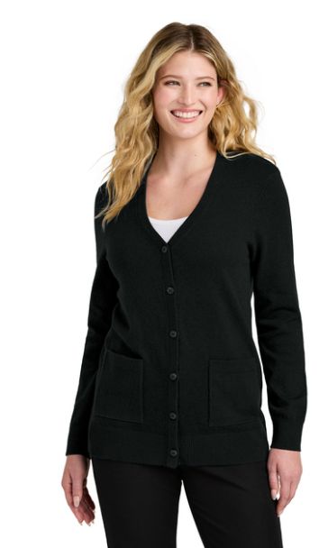 Port Authority Women&#39;s Easy Care Button-Up Cardigan Sweater