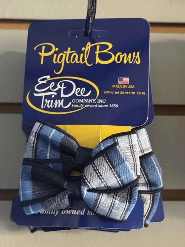 LCCA  - Pigtail Bows on Pinch Clips
