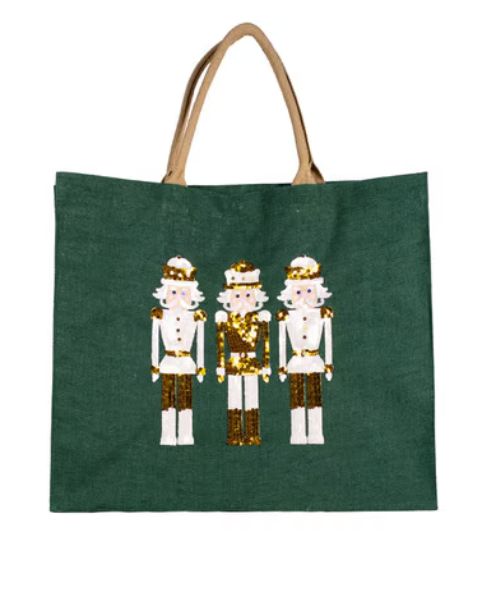 Alpine Sequin Nutcracker Tote