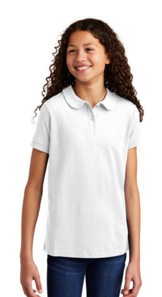 PREORDER - Girls Peter Pan Collar Polo - STEM