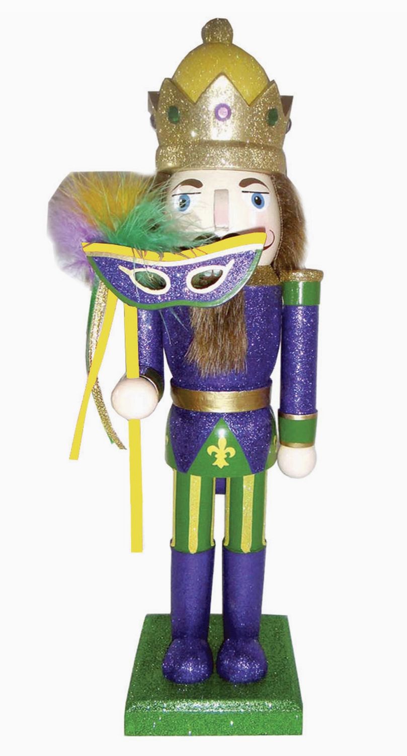 Mardi Gras King Nutcracker