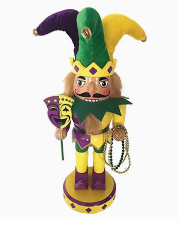Mardi Gras Jester 10''