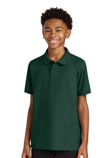 HCA - Youth Wearever Signature Pique Polo