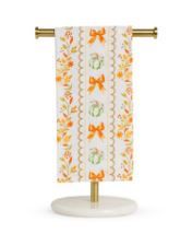 Pumpkin Bow Hand Towel