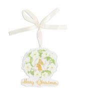 Amaryllis Wreath Acrylic Ornament