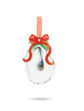 Merry Oyster Wood Ornament