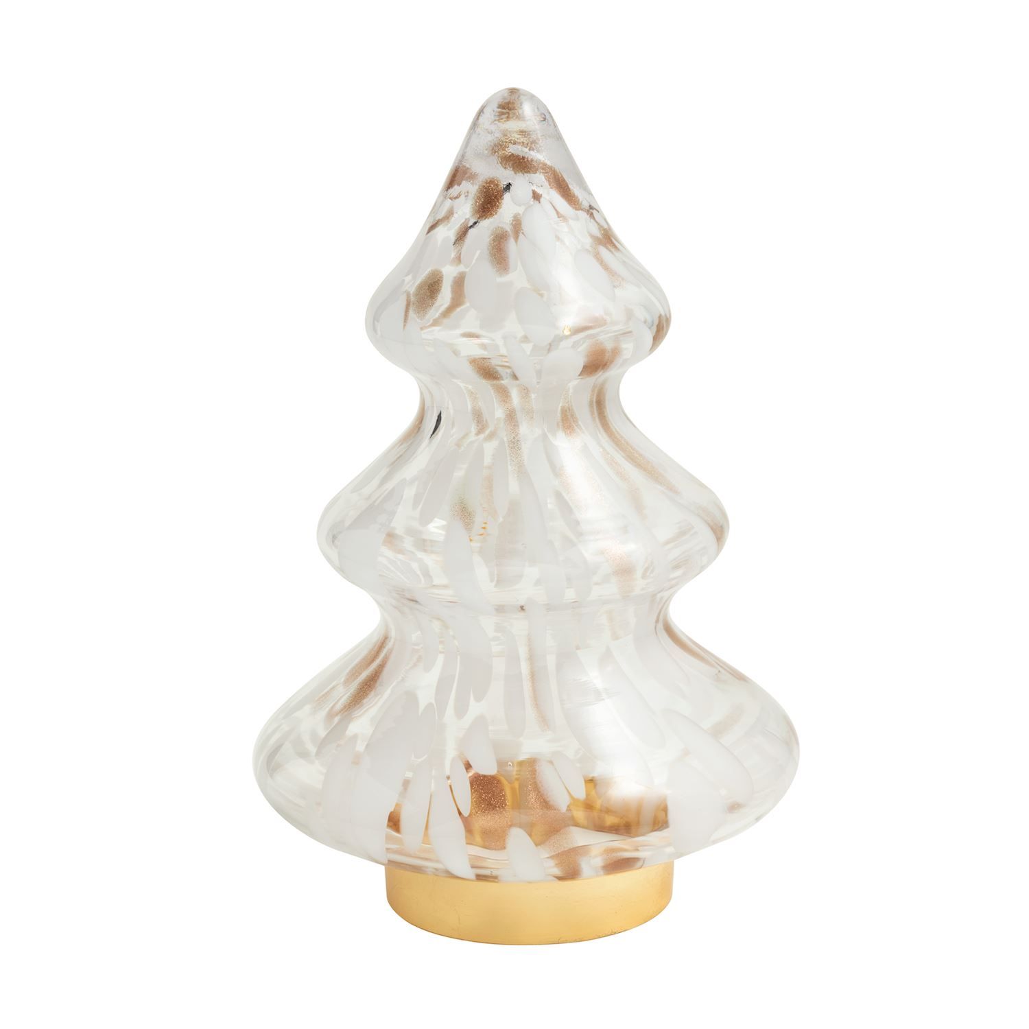 Large White &amp; Gold Tortoise Tree