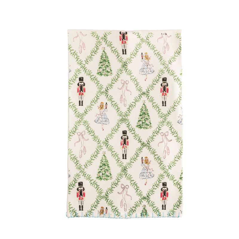 Lattice Nutcracker Towel