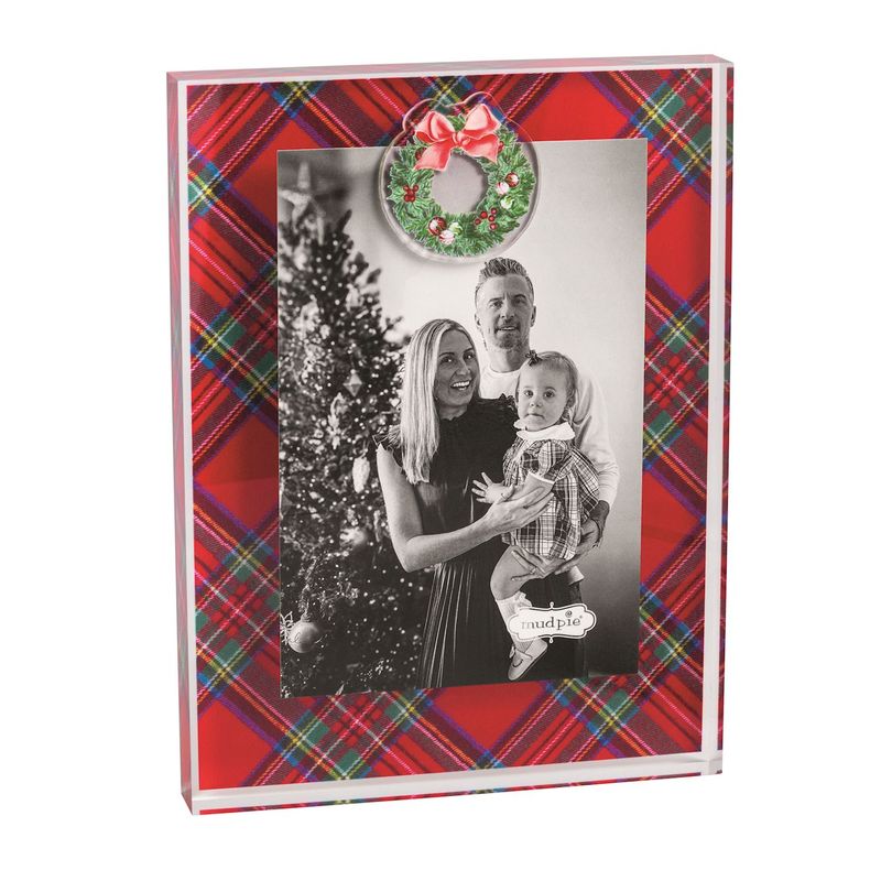 Wreath Tartan Acrylic Magnet Frame