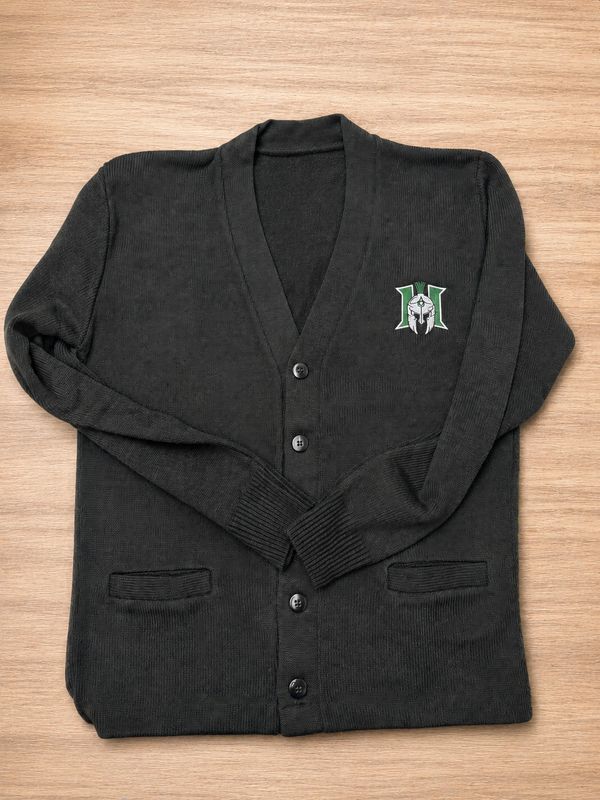 HCA - Two Pocket Jersey V-Neck Cardigan(IN STOCK)
