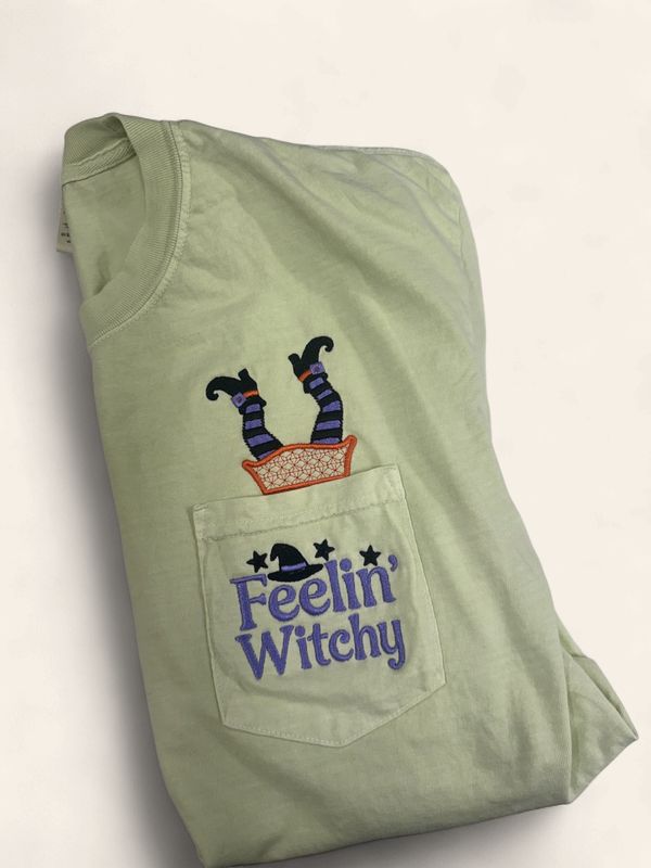 Comfort Colors Feelin' Witchy Tee