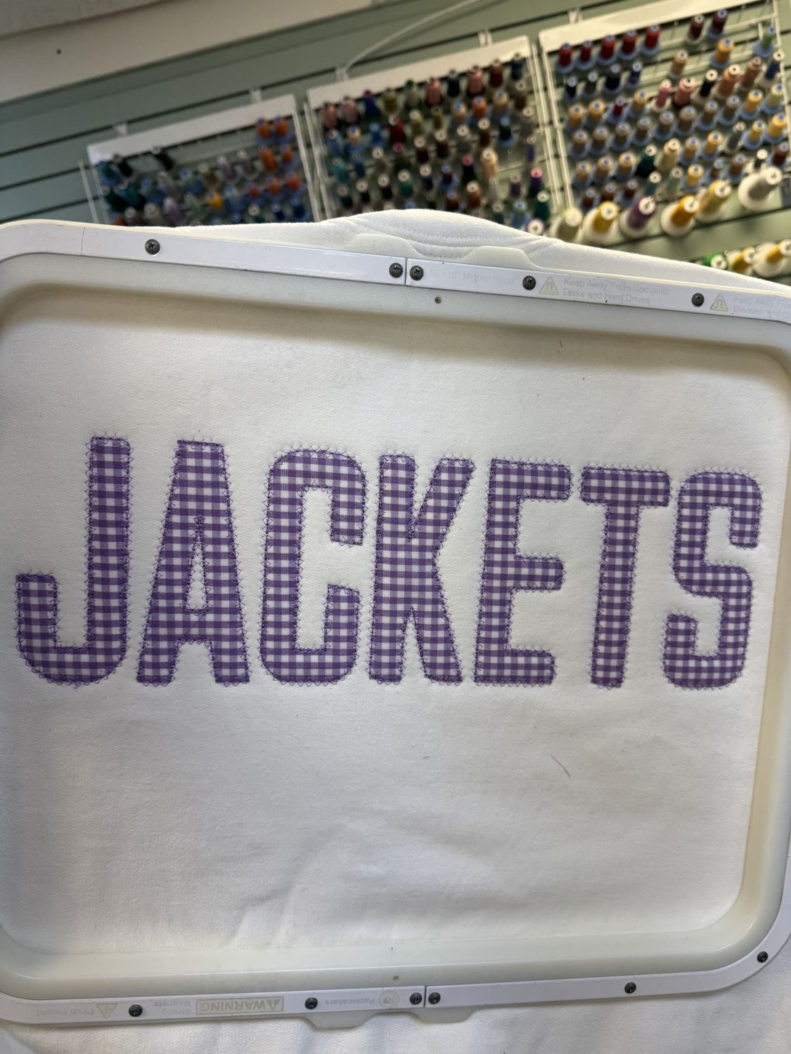 Diamond Applique Crewneck Sweatshirt