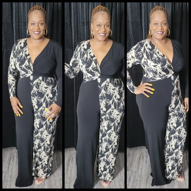 Half N Half Jumpsuit