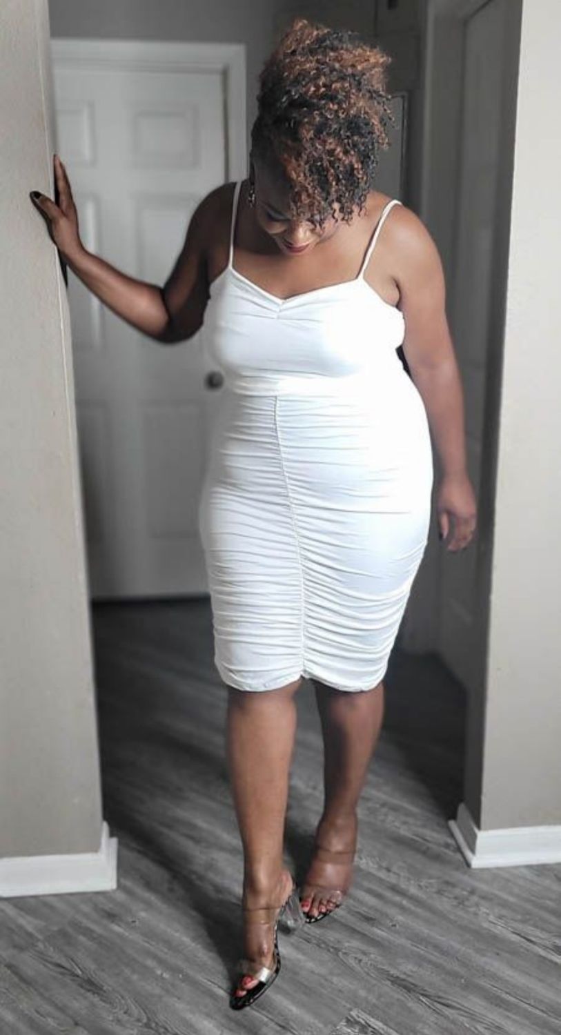 All White 2 Piece Skirt Set