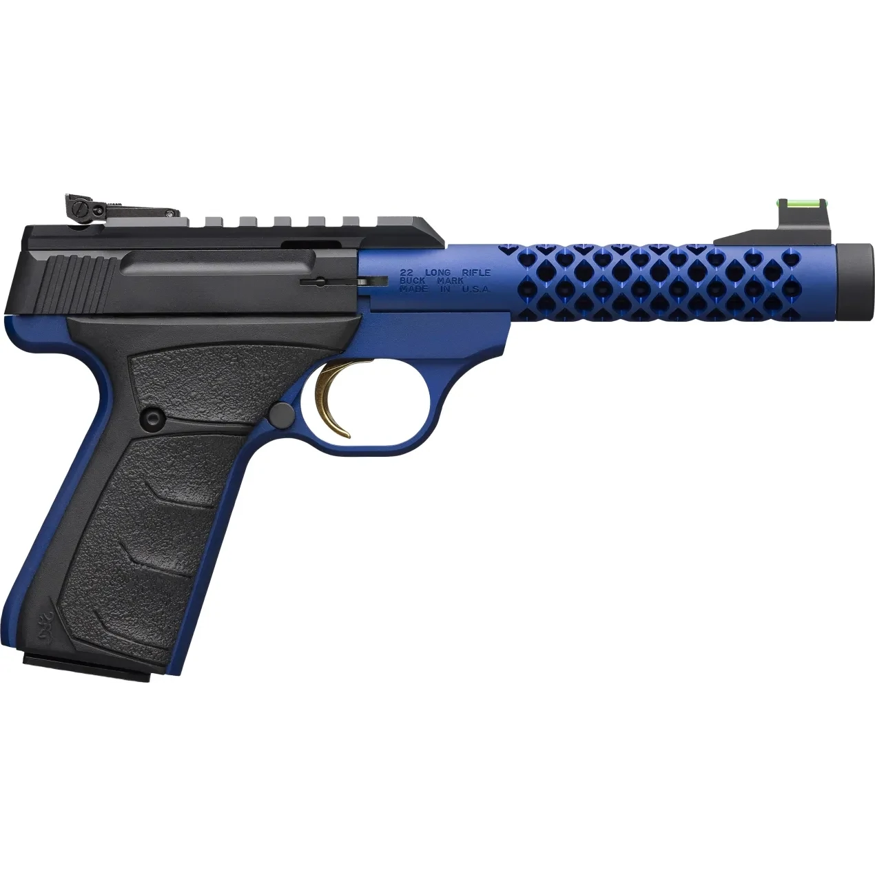 BROWNING BUCK MARK VISION BLUE SHOAL UFX 22 LR 5.5'' 10-RD SEMI-AUTO PISTOL