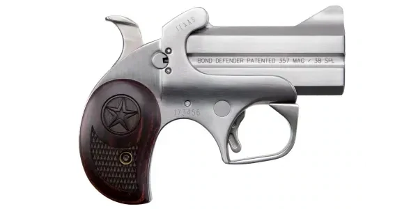 Bond Arms TX Defender Derringer 357 Mag 3'' 2-Rd Pistol