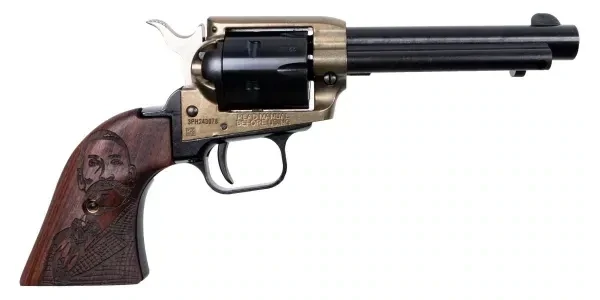 HERITAGE ROUGH RIDER WILD WEST BASS REEVES TALO 22 LR 4.75'' 6-RD REVOLVER