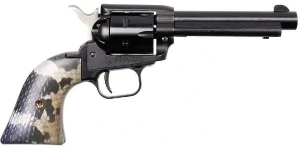 HERITAGE ROUGH RIDER PUFF FACED WATER SNAKE TALO 22 LR 4.75'' 6-RD REVOLVER