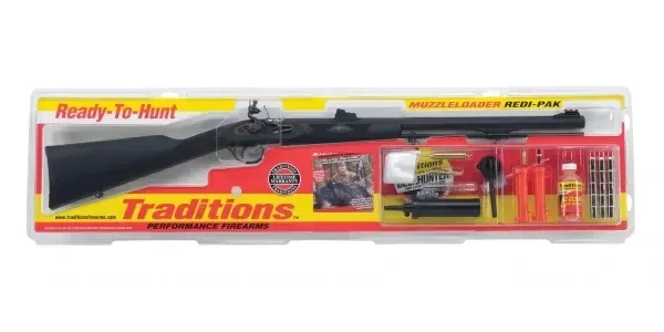 TRADITIONS DEERHUNTER REDI-PAK 50 BLACK POWDER 24'' MUZZLELOADER