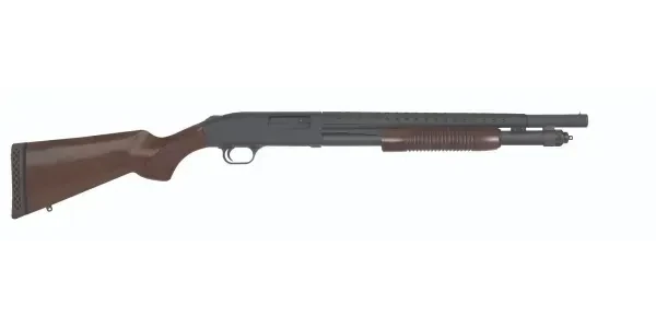 MOSSBERG 590 RETROGRADE 12 GA 18.5" 6-RD PUMP ACTION SHOTGUN