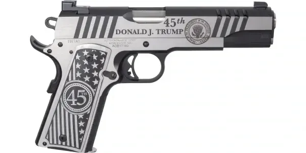 Auto Ordnance 1911 Trump One Custom 45 Auto 5'' 7-Rd Semi-Auto Pistol