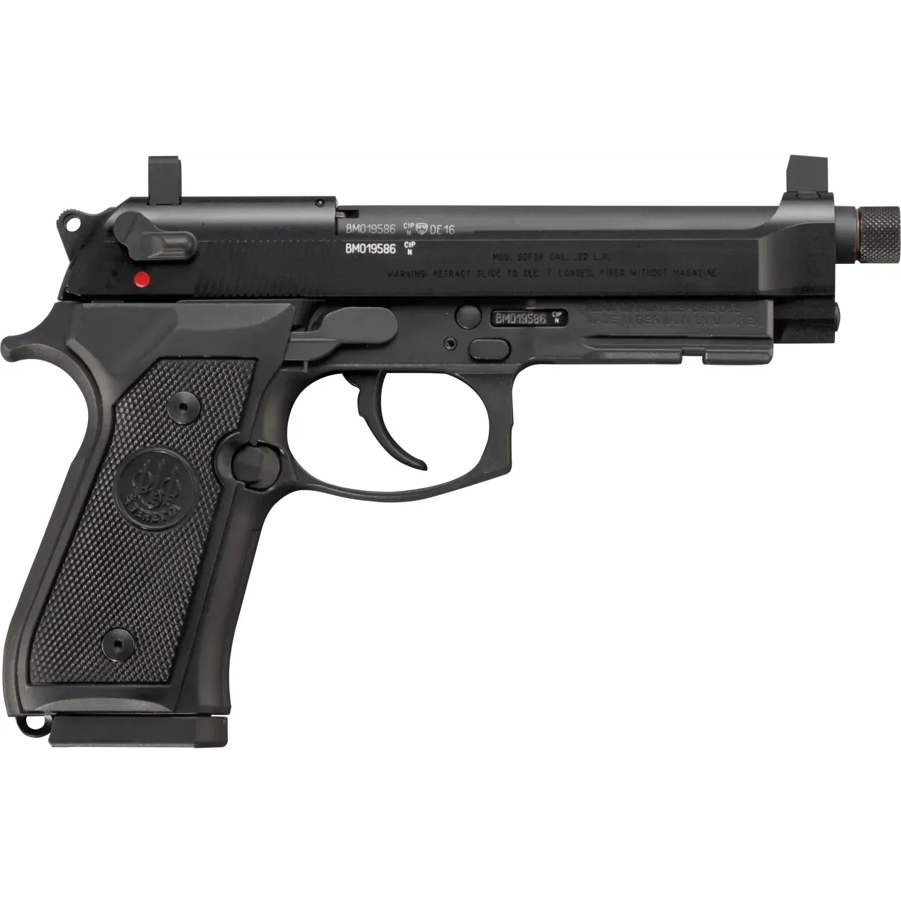 BERETTA 92FS 22 LR 4.9'' 15-RD PISTOL