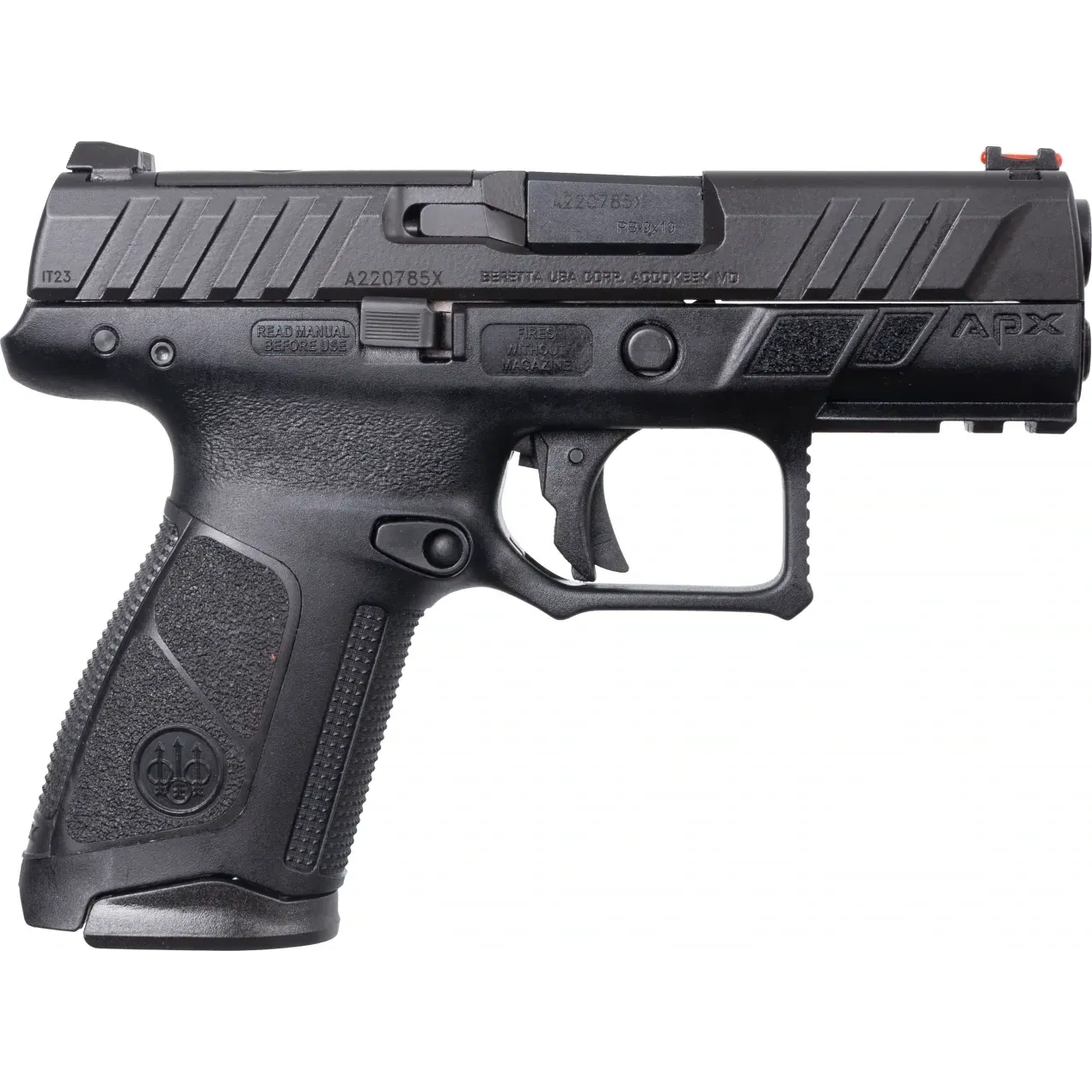 BERETTA APX A1 COMPACT 9MM 3.7'' 15-RD SEMI-AUTO PISTOL