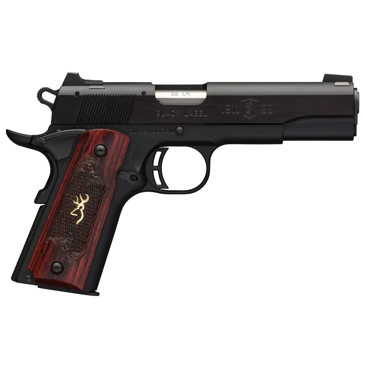 BROWNING 1911-22 A1 BLACK LABEL 22 LR 4.25" 10-RD PISTOL