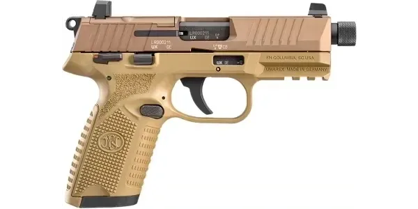 FN AMERICA 502 TACTICAL 22 LR 4.6'' 10-RD SEMI-AUTO PISTOL