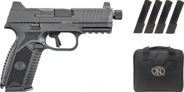 FN AMERICA 509 TACTICAL 9MM 4.5'' 17-RD/24-RD SEMI-AUTO PISTOL