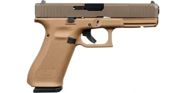 GLOCK 17 GEN5 9MM 4.49'' 17-RD DAVIDSON'S DARK EARTH & BROWN PISTOL