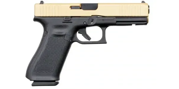 GLOCK 17 GEN5 9MM 4.49" 17-RD GOLD SLIDE PISTOL