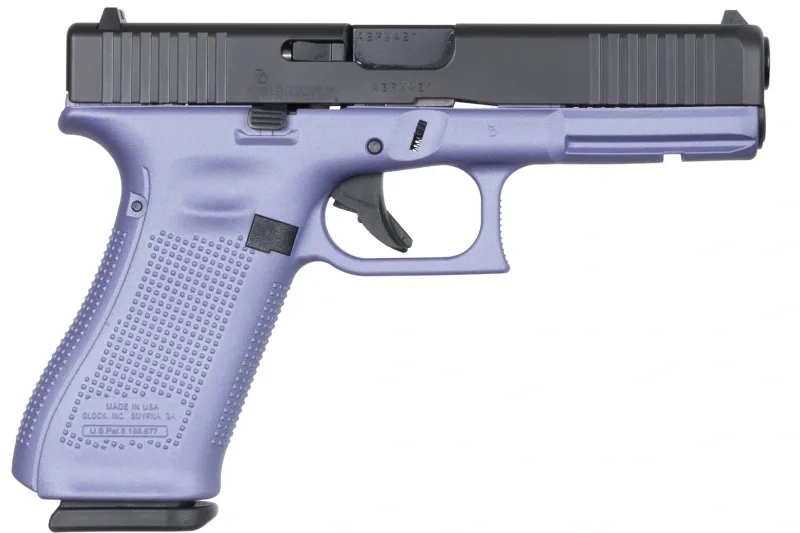 GLOCK 17 GEN 5 ORCHID BLACK 9MM 4.49'' 17-RD SEMI-AUTO PISTOL